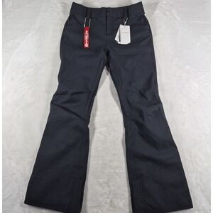 Volcom Species Stretch Snowboard Pants Women's Medium Black Slim Stretch Ski NWT